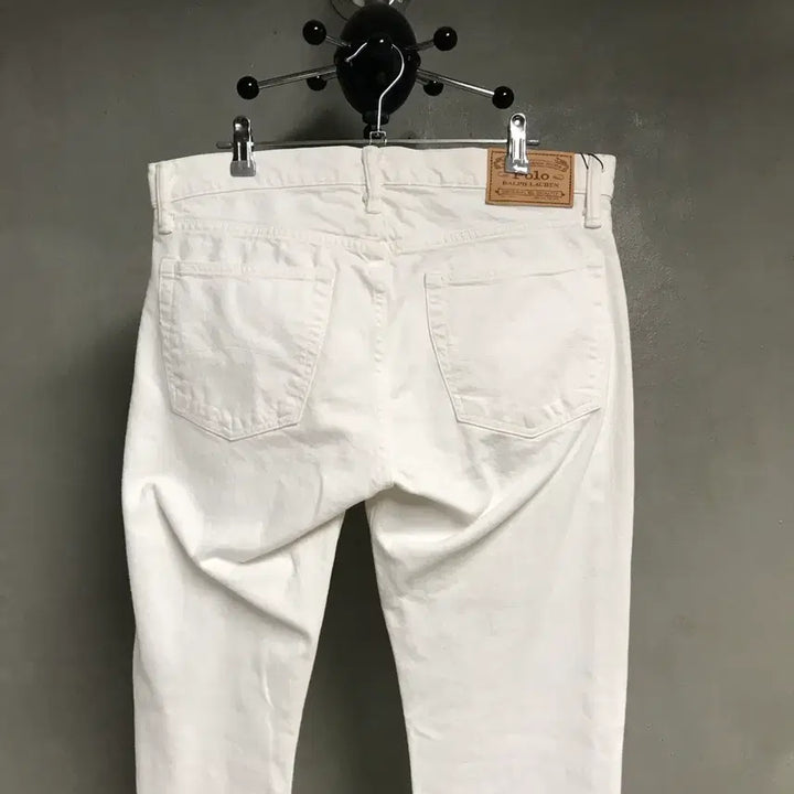 [BUNJANG] Polo Ralph Lauren White Denim Pants Size 31/32 / 폴로 랄프로렌 화이트 데님 팬츠 31/32