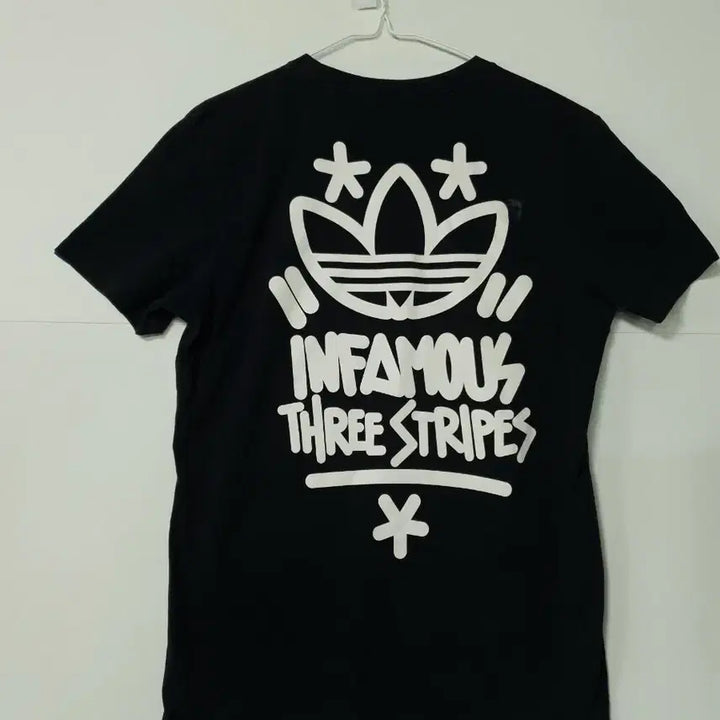 [BUNJANG] Adidas Infamous Black Short Sleeve T-Shirt / 아디다스 Infamous 검정 반팔 티셔츠 0359