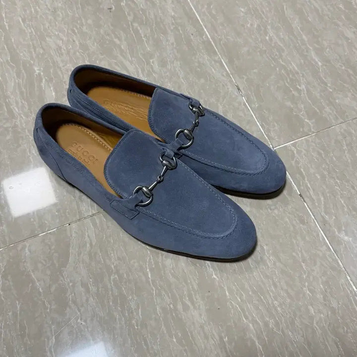 [BUNJANG] Gucci Suede Horsebit Loafers 9 (280) / 구찌 스웨이드 홀스빗 로퍼 9 (280)