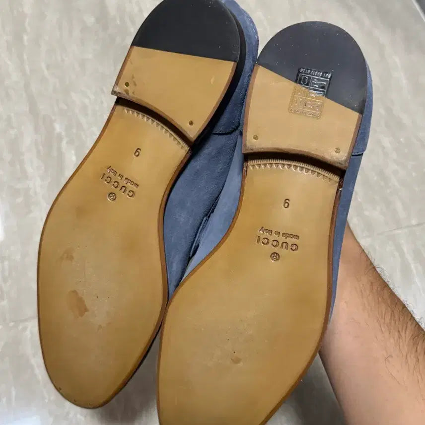 [BUNJANG] Gucci Suede Horsebit Loafers 9 (280) / 구찌 스웨이드 홀스빗 로퍼 9 (280)