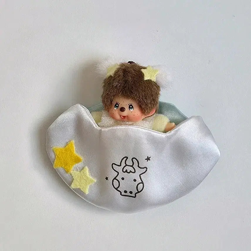 [BUNJANG] Vintage Monchhichi 30th Anniversary Zodiac Doll / 고전 몬치치 30주년 별자리 인형