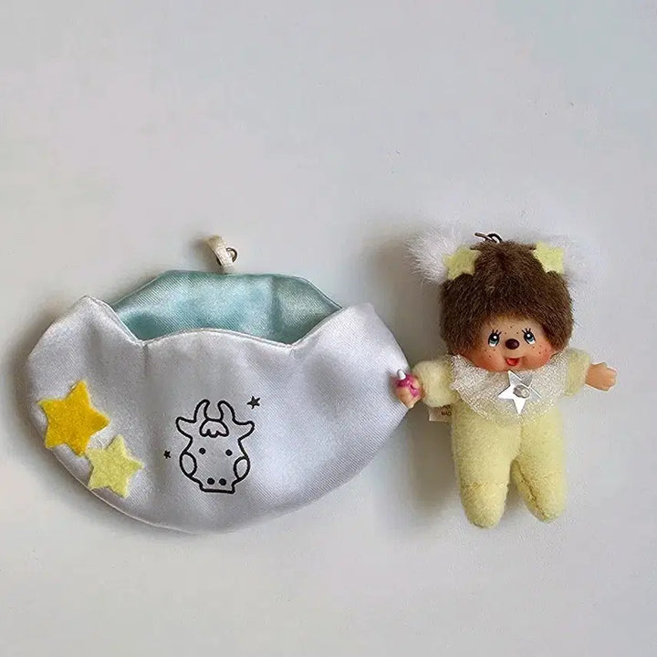 [BUNJANG] Vintage Monchhichi 30th Anniversary Zodiac Doll / 고전 몬치치 30주년 별자리 인형