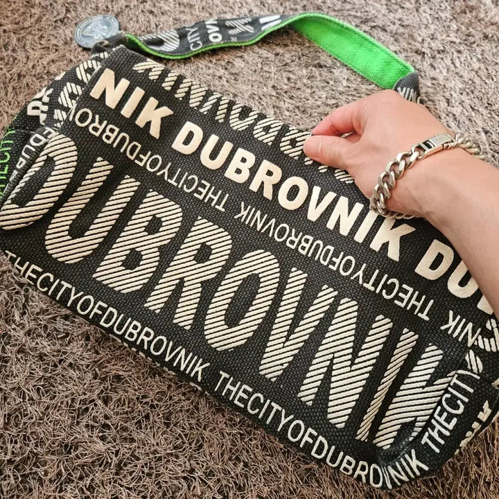 [BUNJANG] Robin Ruth Rotterdam Julia Large Hobo Bag Green Black / 로빈루스(Robin Ruth) 빈티지 로테르담 줄리아 라지 호보백