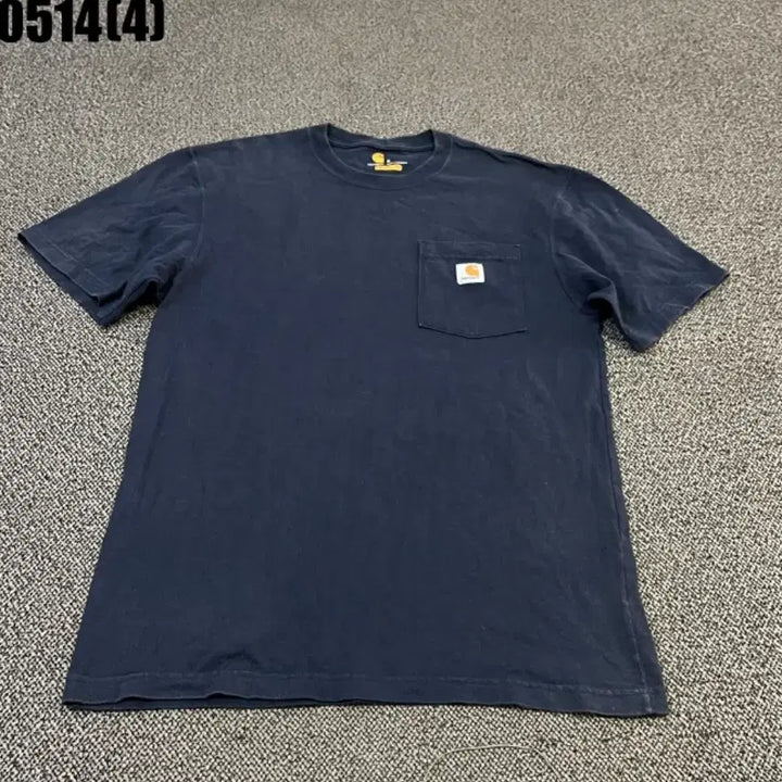 [BUNJANG] Carhartt Pocket T-Shirt Navy / 칼하트 포켓 반팔티 네이비