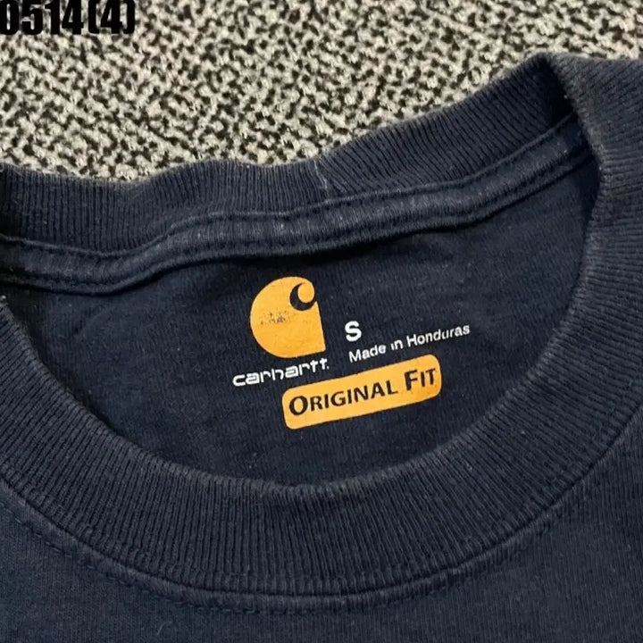 [BUNJANG] Carhartt Pocket T-Shirt Navy / 칼하트 포켓 반팔티 네이비
