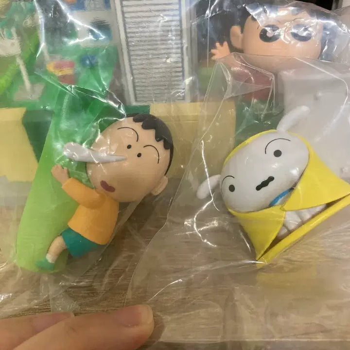 [BUNJANG] Crayon Shin-chan Ramen Stopper Figure Random Hidden Shiro / 짱구 라면스토퍼 피규어 히든 흰둥이