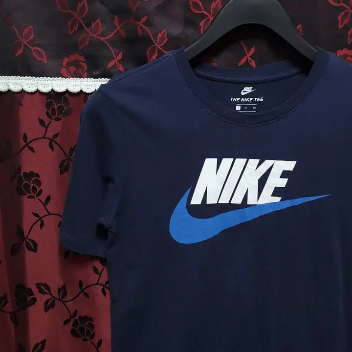 [BUNJANG] Nike NSW Short Sleeve T-Shirt Navy / 나이키 NSW 반팔 티셔츠 네이비