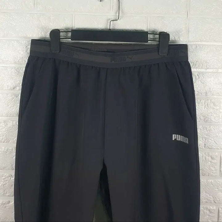 [BUNJANG] Puma Banding 7/10 Length Pants Charcoal Grey / [35]푸마 밴딩 7부 바지
