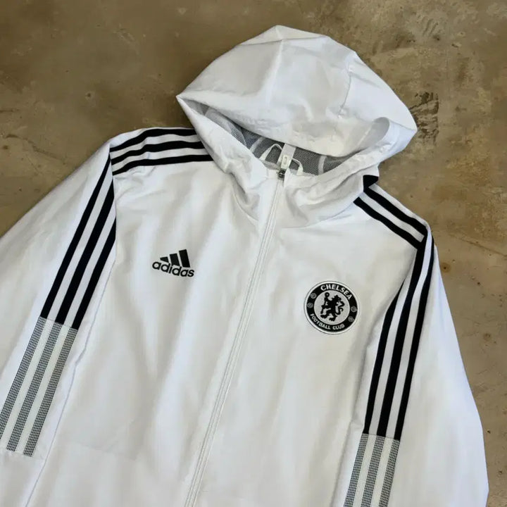 [BUNJANG] Adidas Chelsea FC White Windbreaker XL / XL 아디다스 첼시 FC 화이트 바람막이