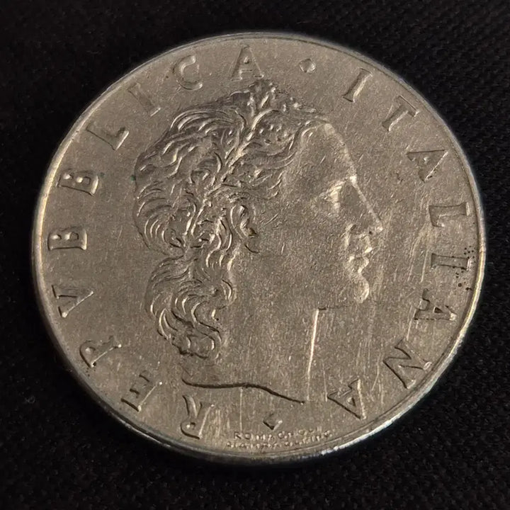 [BUNJANG] 1977 Italian 50 Lire Coin / 1977년 이탈리아 50리라 동전 [EP. 2810]