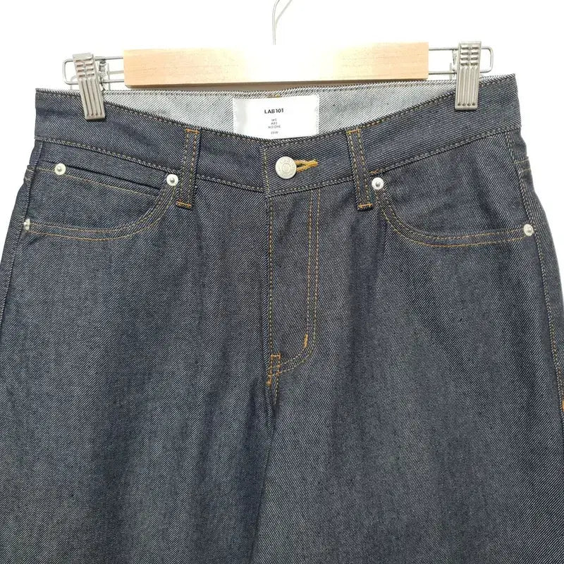 [BUNJANG] LAB101 Raw Denim Wide Pants / LAB101 생지 와이드 데님 팬츠 28_M1174