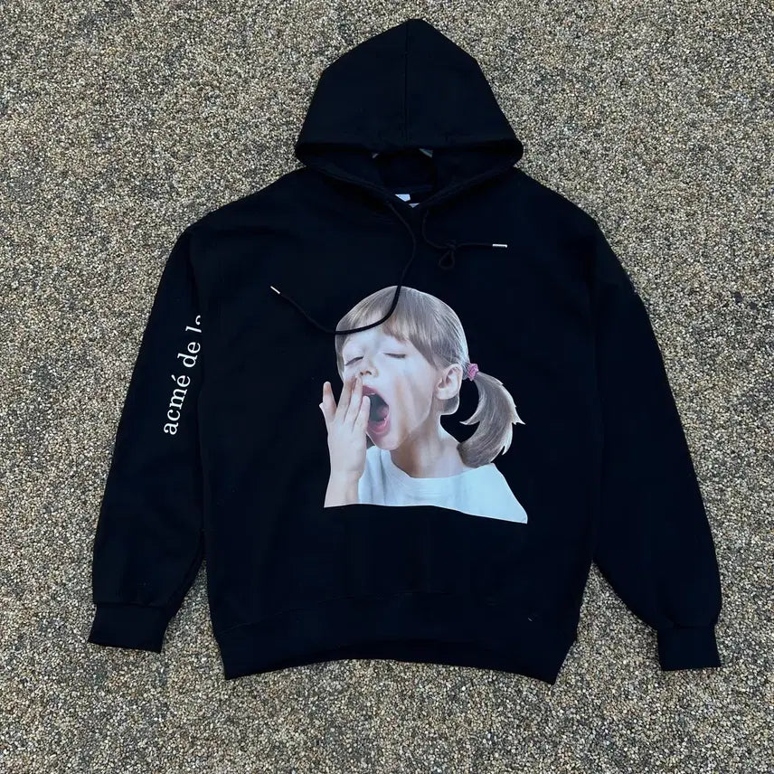 [BUNJANG] Abercrombie Black Hoodie / 아베크롬비 블랙 후드티