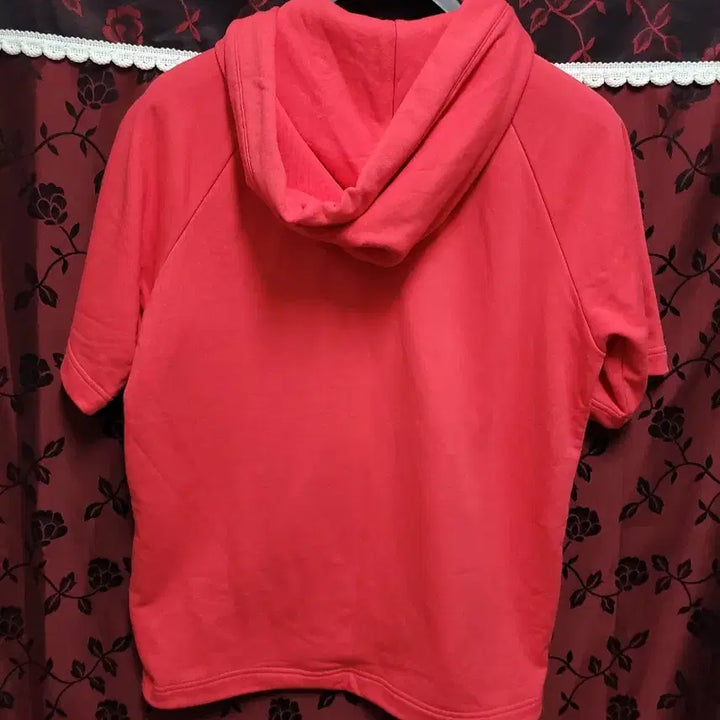 [BUNJANG] New Balance Short Sleeve Hoodie Pink / 뉴발란스 반팔 후드티 핑크