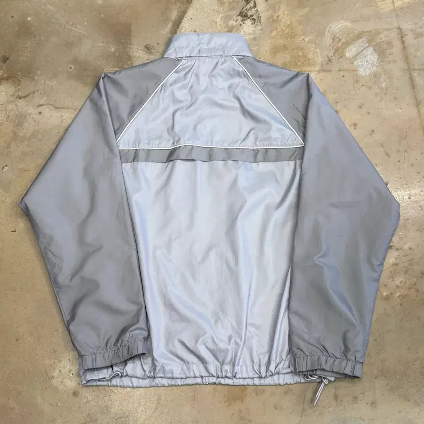 [BUNJANG] Nike Grey Windbreaker Jacket L / L 나이키 그레이 바람막이