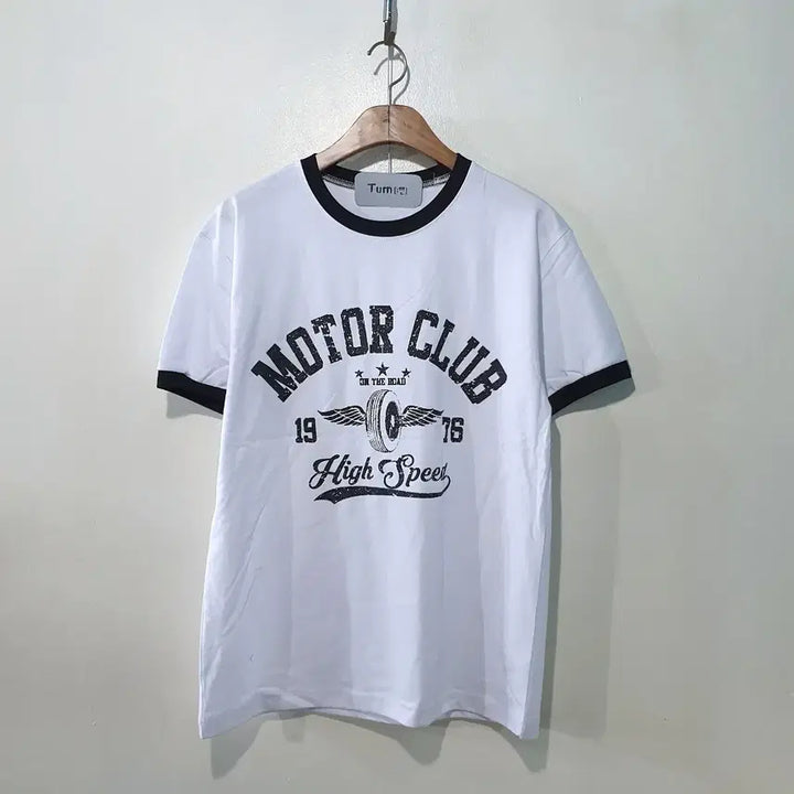 [BUNJANG] Cool Cotton Moto Club Ringer T-Shirt / SS신상) 쿨 코튼 모토클럽 링거 반팔티 3color