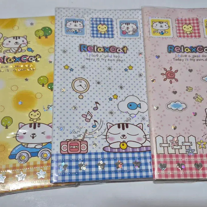 [BUNJANG] Classic Relax Cat Notebook / 고전 릴렉스 캣 수첩