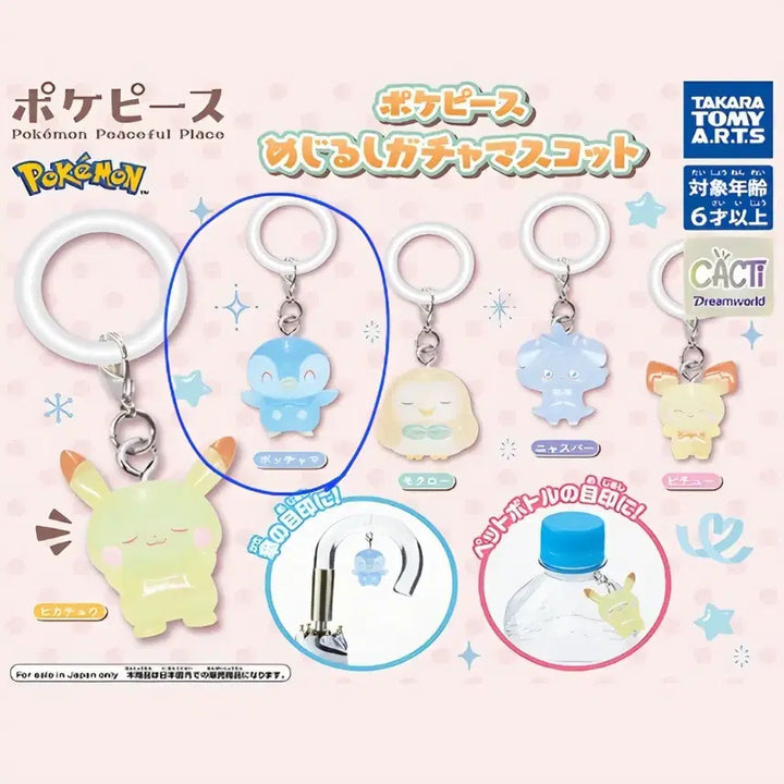 [BUNJANG] Pokemon Pokepiece Mezurushi Gacha Piplup / 포켓몬 포켓피스 메지루시 가챠 팽도리