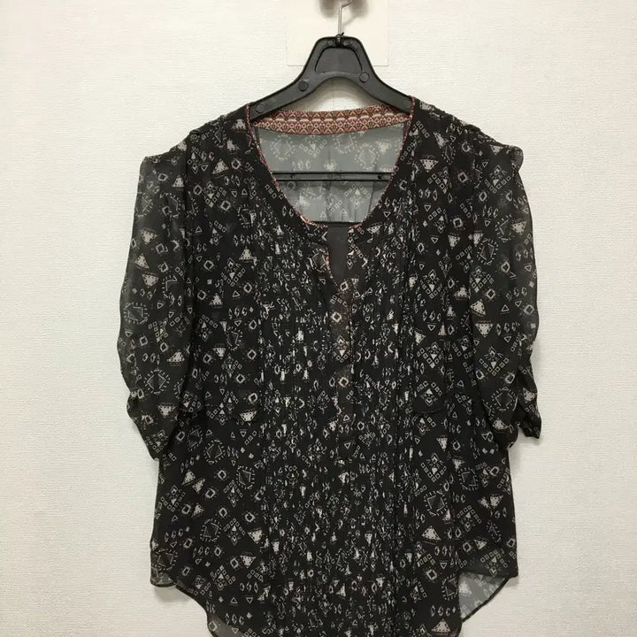 [BUNJANG] System Chiffon Blouse / 시스템 쉬폰 블라우스