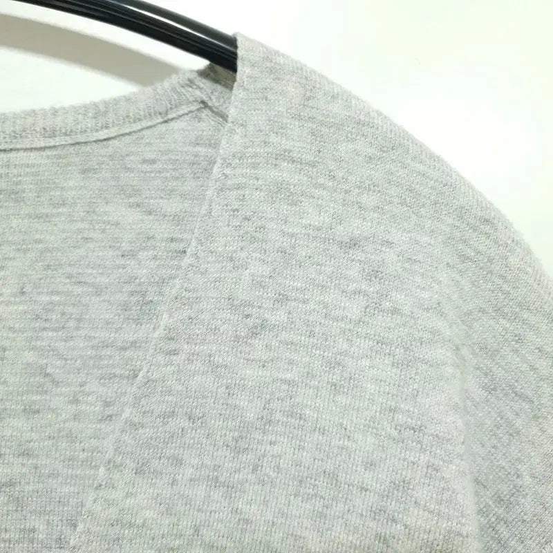 [BUNJANG] Uniqlo Milano Rib V-Neck Cardigan / 유니클로 밀라노립 브이넥 가디건 L_M2710