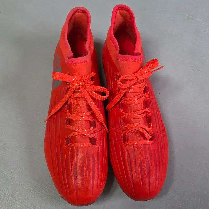 [BUNJANG] Adidas X 16.2 HG Soccer Cleats Red US 7 / 아디다스 X 16.2 HG 축구화 빨간색 245mm (US 7)