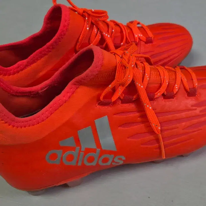 [BUNJANG] Adidas X 16.2 HG Soccer Cleats Red US 7 / 아디다스 X 16.2 HG 축구화 빨간색 245mm (US 7)