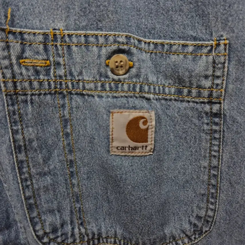 [BUNJANG] Carhartt Denim Shirt / 칼하트 데님셔츠