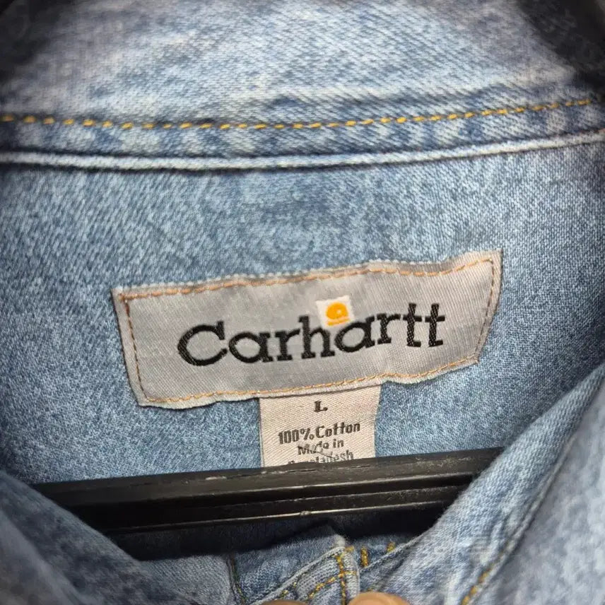 [BUNJANG] Carhartt Denim Shirt / 칼하트 데님셔츠