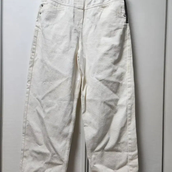 [BUNJANG] SYSTEM White Wide Denim Pants / SYSTEM 화이트 와이드 데님 64