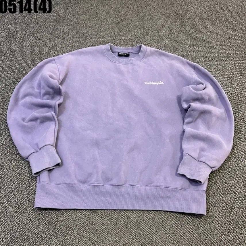 [BUNJANG] Mark Gonzales Purple Sweatshirt T-shirt / 마크 곤잘레스 퍼플 맨투맨 티셔츠
