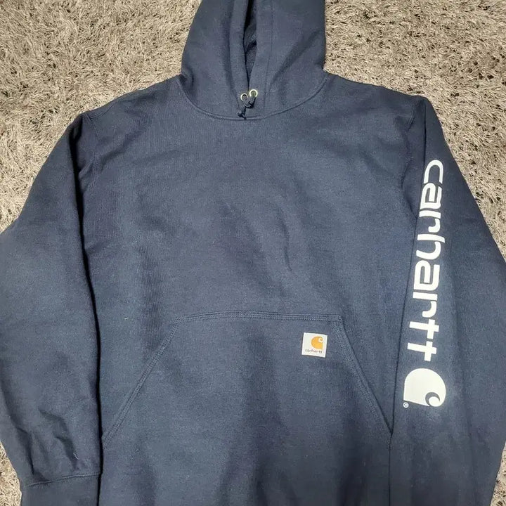 [BUNJANG] Carhartt Midweight Logo Hoodie L / 칼하트 미드웨이트 로고 후드티 L