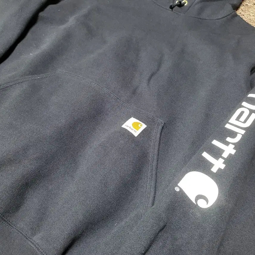 [BUNJANG] Carhartt Midweight Logo Hoodie L / 칼하트 미드웨이트 로고 후드티 L