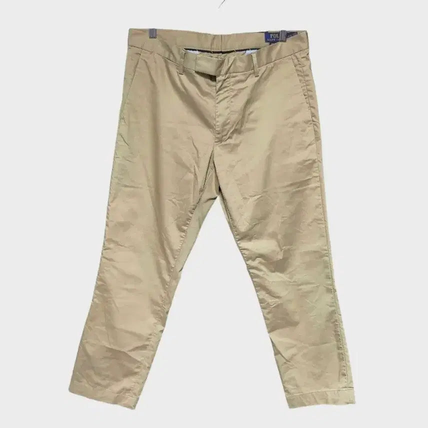 [BUNJANG] Polo Ralph Lauren Stretch Slim Fit Chino Pants Beige Size 32 / 폴로 랄프로렌 스트레치핏 치노 팬츠 32사이즈