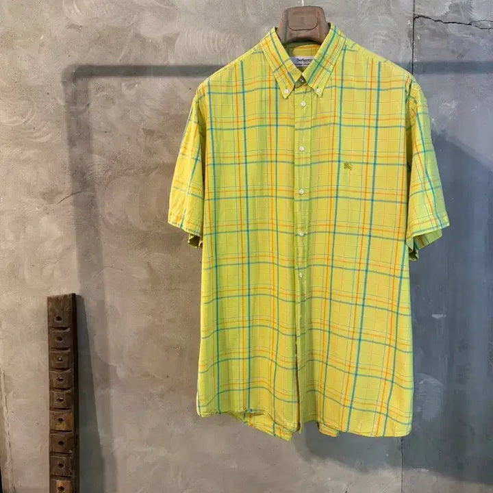 [BUNJANG] Burberry Cotton Short Sleeve Shirt Men&