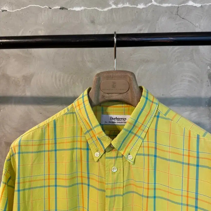 [BUNJANG] Burberry Cotton Short Sleeve Shirt Men&