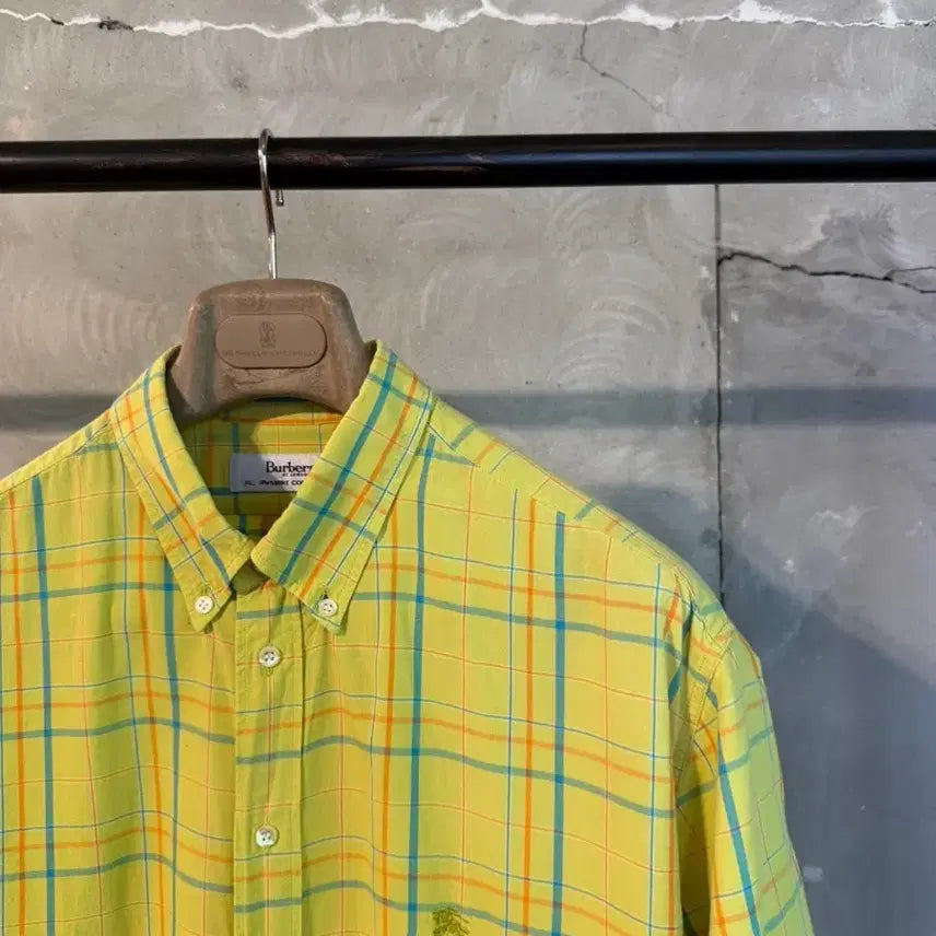 [BUNJANG] Burberry Cotton Short Sleeve Shirt Men&