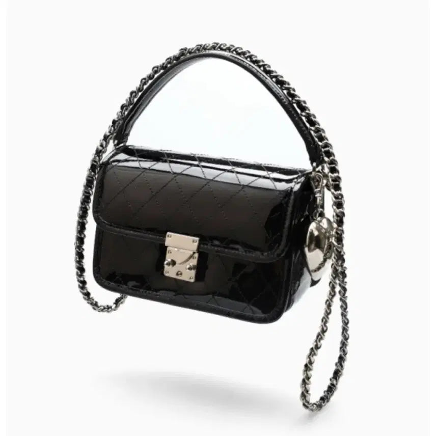 [BUNJANG] MyEyeCo Camera Bag Silver Chain Crossbody Bag / 마이아이코 카메라백 은장