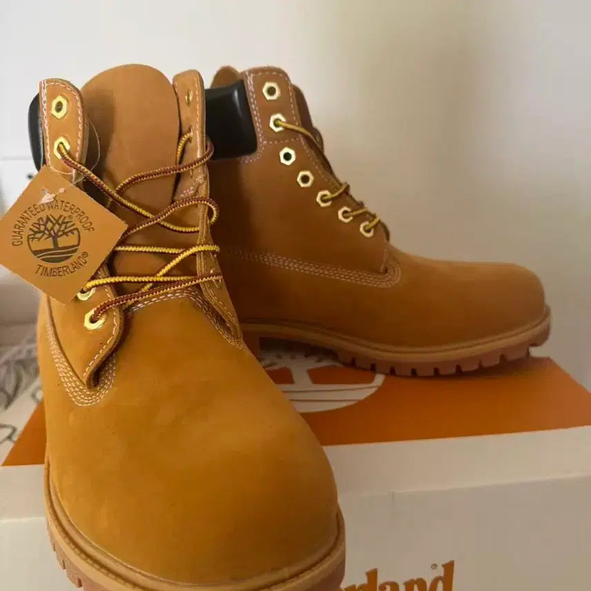 [BUNJANG] Timberland Premium 6-Inch Waterproof Boots Wheat Nubuck Wide 290mm / 팀버랜드 프리미엄 6인치 워터프루프 부츠 위트 누벅 - 와이드 290mm