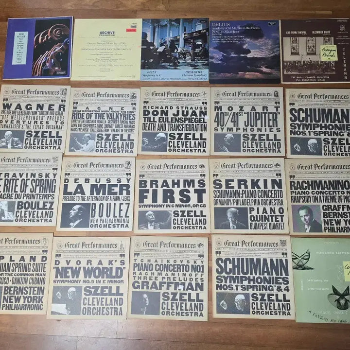 [BUNJANG] 110 Classic LP Records Bundle Set / 소장 클래식 LP 110장 일괄 정리