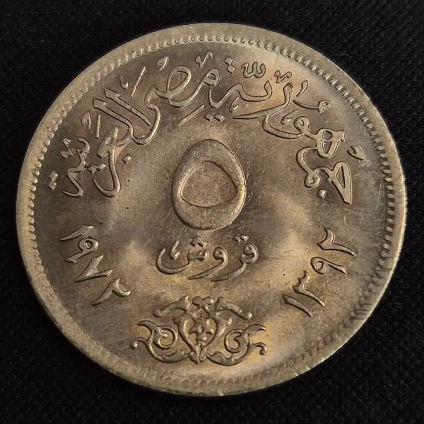[BUNJANG] Egypt 5 Piastres Coin [EP. 2815] / 이집트 5피아스터 동전[EP. 2815]