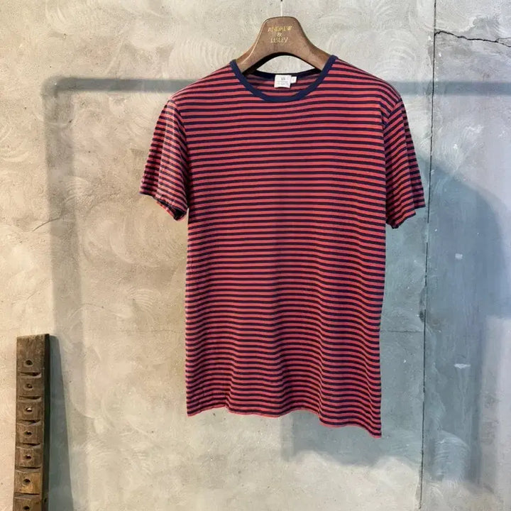 [BUNJANG] Sunspel Striped Short Sleeve T-Shirt Men&