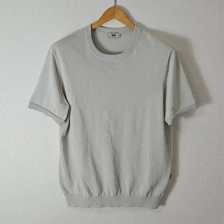 [BUNJANG] DAKS Round Neck Mesh Knit Short Sleeve T-Shirt / 닥스 신형 DAKS 니트반팔 라운드넥 메쉬 기능성 95 (거의 새상품)
