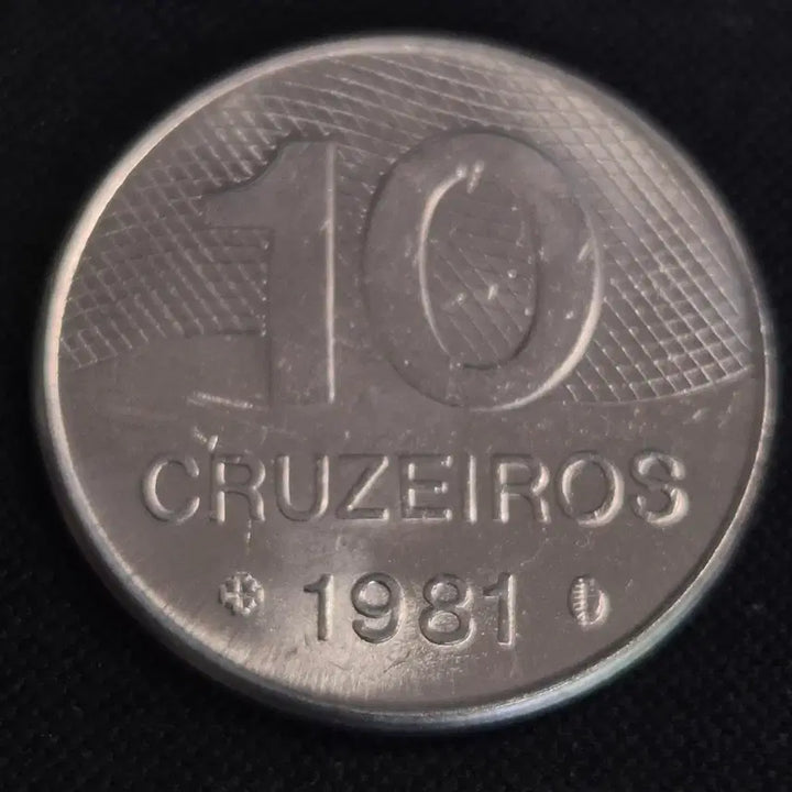 [BUNJANG] 1981 Brazil 10 Cruzeiros Coin / 1981년 브라질 10 크루제이루 동전 [EP. 2816]