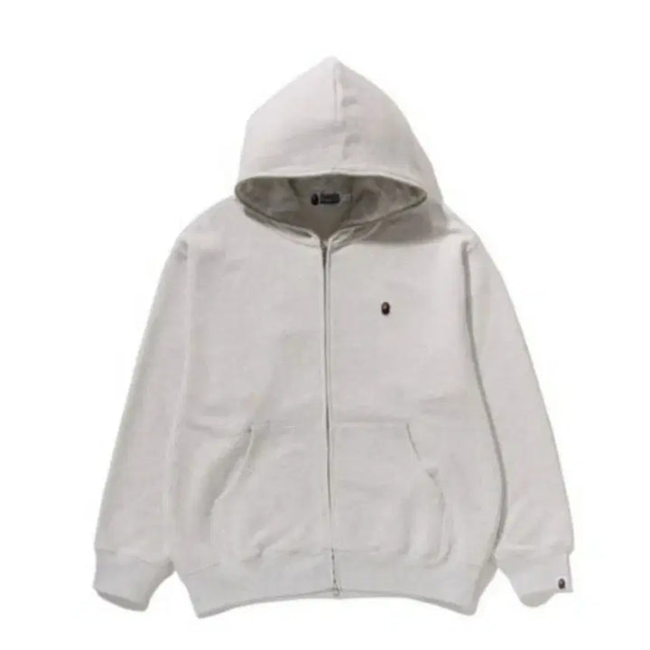 [BUNJANG] Bape One Point Hoodie Zip-Up / 새상품 | Bape 베이프 원 포인트 후드집업