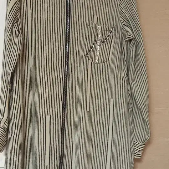 [BUNJANG] Zipper Collar Blouse / 지퍼칼라 브라우스식~~가반52총장95