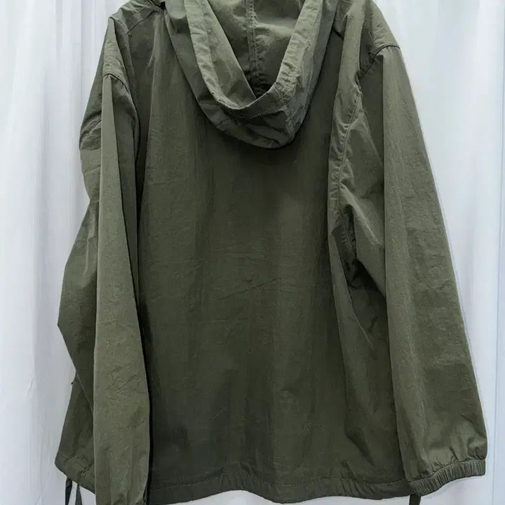 [BUNJANG] COYSEIO Short Length Khaki Jacket with Check Lining / COYSEIO 숏 기장 체크 안감 야상 점퍼