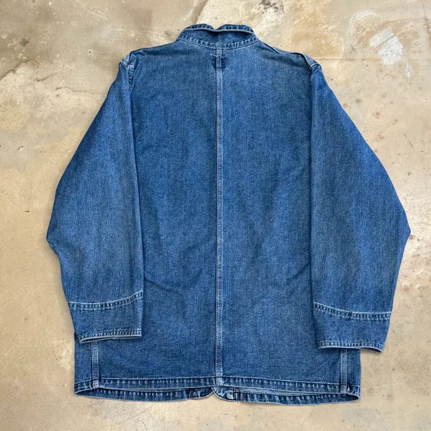 [BUNJANG] M Lee Pocket Cotton Denim Jacket / M Lee 포켓 코튼 데님 자켓