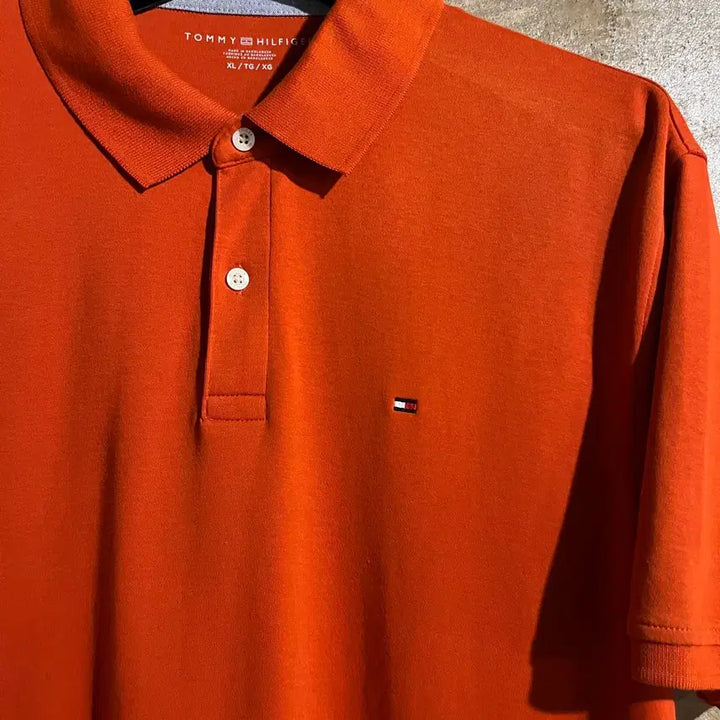 [BUNJANG] Tommy Hilfiger Short Sleeve Polo Shirt XL / 타미힐피거 반팔카라티