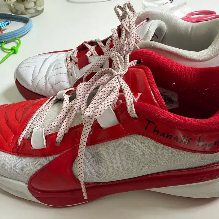 [BUNJANG] Nike Giannis Freak 5 ASW EP University Red White / 나이키 야니스 프릭 5 ASW EP 유니버시티 레드 화이트