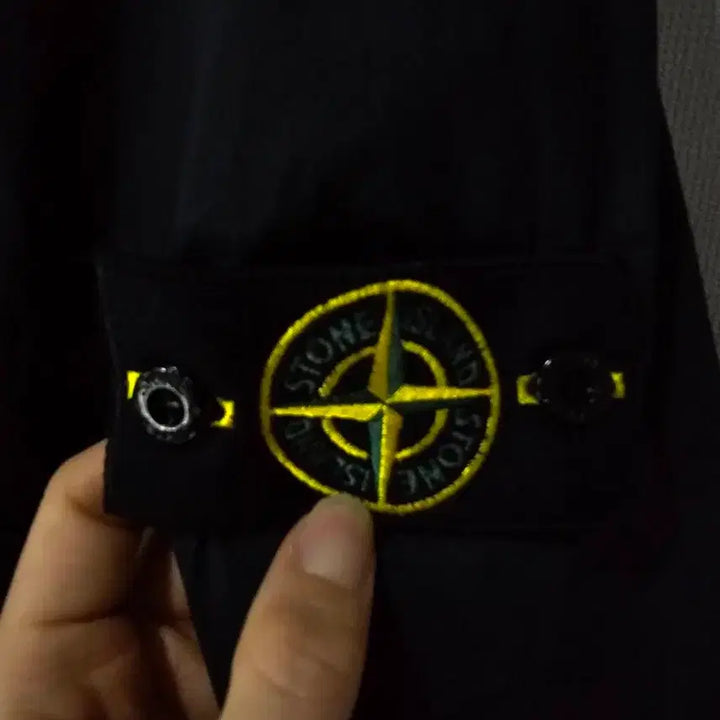 [BUNJANG] Stone Island Patch Skin Touch Nylon TC Hooded Jacket M / 정품 스톤아일랜드 와펜 스킨 터치 나일론 TC 후드 자켓 95/M