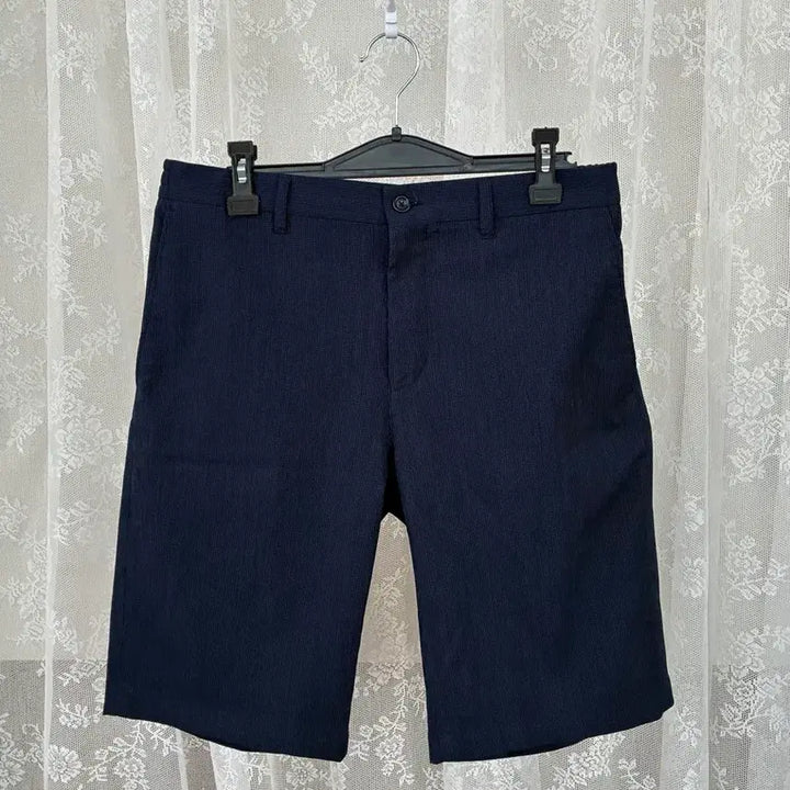 [BUNJANG] KOLON Epigram Navy Banding Shorts / 78-94) 코오롱 에피그램 밴딩팬츠 반바지 네이비